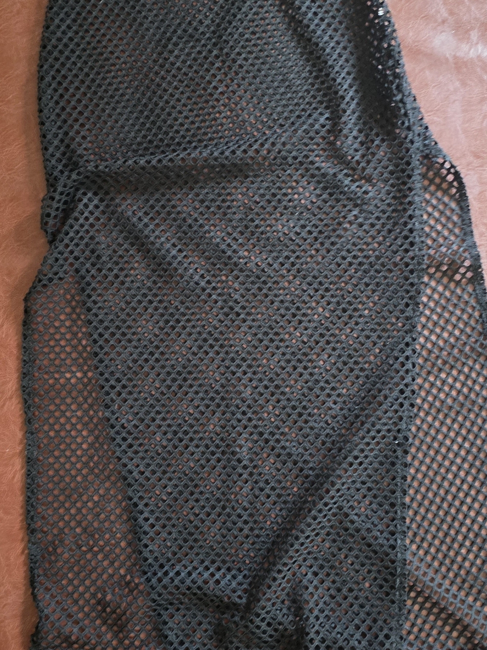 Black Fishnet Maxi Cover-Up